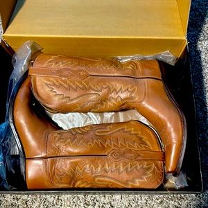 Old west boots only ever worn twice.